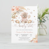 Beer Baby Shower Uitnodiging (Staand voorkant)