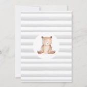 Beer Baby shower Uitnodiging (Achterkant)