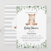 Beer Baby shower Uitnodiging (Voorkant / Achterkant)