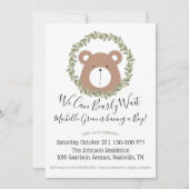 Beer Baby shower Uitnodiging (Voorkant)