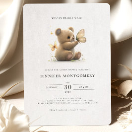 Beer Baby Shower Uitnodiging Geslacht Neutraal
