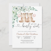 Beer Baby Shower Uitnodiging Meisje (Voorkant)