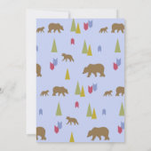 Beer Baby shower Uitnodiging voor Baby Boys (Achterkant)