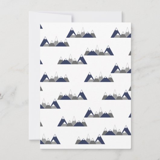 Beer baby shower voor jongens kaart (Achterkant)