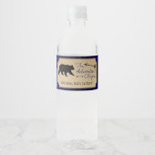 Beer Baby Shower Waterfleslabels Waterfles Etiket (Voorkant)