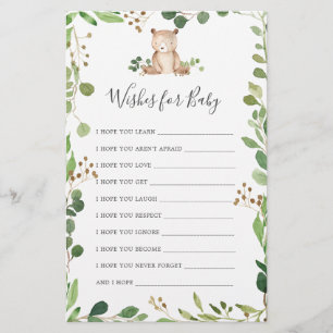 Beer Baby shower wensen voor Baby