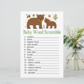 Beer Baby word scramble game (Staand voorkant)