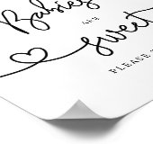 Beer baby's krijgen een lekkere kans poster (Hoek)