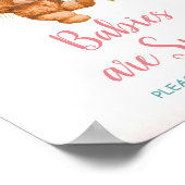 Beer baby's zijn lekker, alstublieft. poster (Hoek)