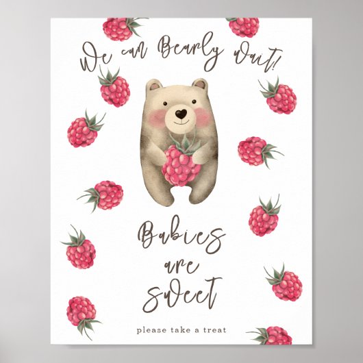 Beer - Baby's zijn lief Poster (Voorkant)