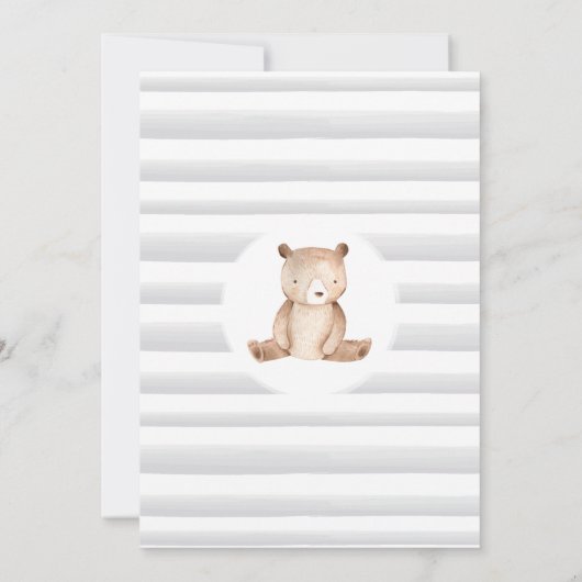 Beer Babyshower Uitnodiging (Achterkant)