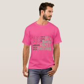 Beer Bacon Pistolen Freedom - Grappige BBQ Drink P T-shirt (Voorkant volledig)