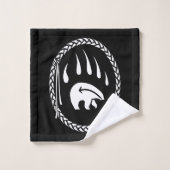 Beer Bad Handdoek Set Aangepaste Stam Beer Handdoe (Wasdoekje)