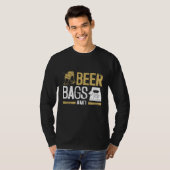 Beer Bags And Boards Backprint Cornhole T-shirt (Voorkant volledig)
