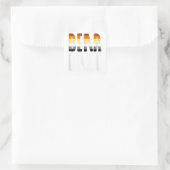 Beer Bait - Funny Gay Pride Beer Vierkante Sticker (Tas)