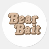 Beer Bait Ronde Sticker (Voorkant)