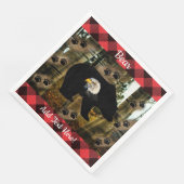 Beer Bald Eagle Servet (Hoek)