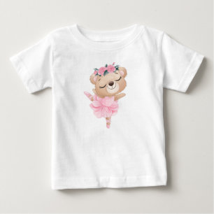 Beer Ballerina Baby T-Shirt