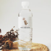 Beer Ballon 1e verjaardag Water Flaconetiket Waterfles Etiket