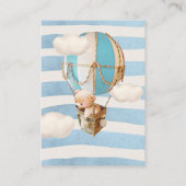 Beer-ballon-Baby-opnamekaart Informatiekaartje (Achterkant)