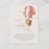 Beer-ballon-Baby-opnamekaart Informatiekaartje (Voorkant)