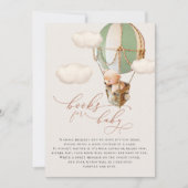 Beer-ballon-Baby-opnamekaart Kaart (Voorkant)