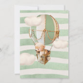 Beer-ballon-Baby-opnamekaart Kaart (Achterkant)