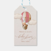 Beer ballon Baby shower Cadeau Labels Cadeaulabel (Voorkant)