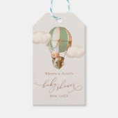 Beer ballon Baby shower Cadeau Labels Cadeaulabel (Voorkant)