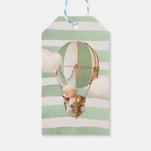 Beer ballon Baby shower Cadeau Labels Cadeaulabel (Achterkant)