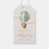 Beer ballon Baby shower Cadeau Labels Cadeaulabel (Voorkant)