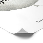 Beer ballon Drinken helpen uzelf Poster (Hoek)