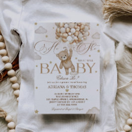 Beer Ballon Geslacht Reveal Kaart