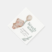 Beer ballonband Wacht neutraal douche Napkins Servet (Hoek)