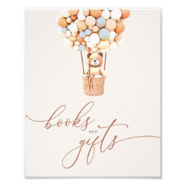 Beer-ballonboeken en cadeaubonborden voor Baby sho Foto Afdruk