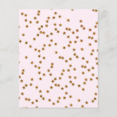 Beer Ballonnen Baby Meisje Douche Budget Uitnodigi (Achterkant)