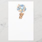 Beer ballonnen Baby shower game Baby voorspelling (Achterkant)