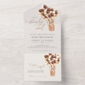 Beer ballonnen Baby shower in één uitnodiging (Binnen)