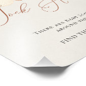 Beer ballonnen Baby Sock Hunt - Sign Foto Afdruk (Hoek)