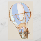 Beer ballonnen Baby voorspellingen & advies spel Flyer (Achterkant)