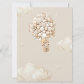 Beer Ballonnen Barly Wachten Baby shower spel Kaart (Achterkant)