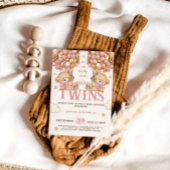 Beer Ballonnen Barly Wachten Twin baby meisje douc Kaart