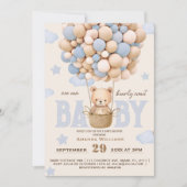 Beer ballonnen Barly Wait Baby Boy Shower Kaart (Voorkant)