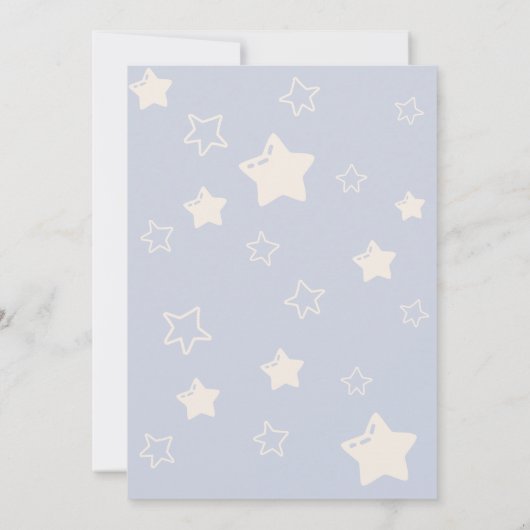 Beer ballonnen Barly Wait Baby Boy Shower Kaart (Achterkant)