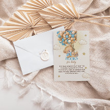 Beer Ballonnen Blauwe Boeken voor Baby shower