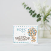 Beer Ballonnen Boeken voor baby Informatiekaartje (Staand voorkant)