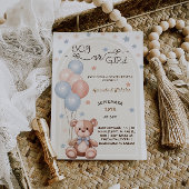 Beer Ballonnen  Gender Reveal Kaart