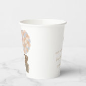 Beer Ballonnen Genderneutraal Baby shower Welkom Papieren Bekers (Links)