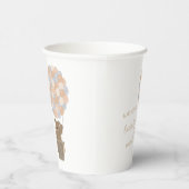 Beer Ballonnen Genderneutraal Baby shower Welkom Papieren Bekers (Rechts)