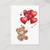 Beer Ballonnen Luier loterij spel Informatiekaartje (Achterkant)